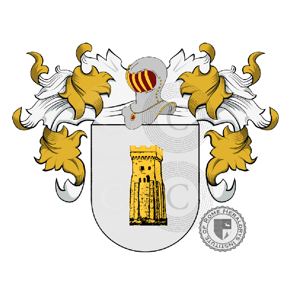 Coat of arms of family Pacetti