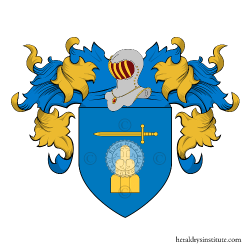 Coat of arms of family Della Robbia