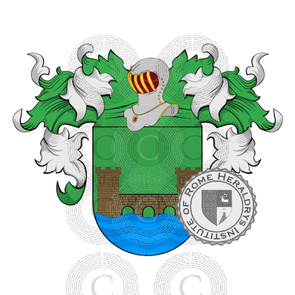 Coat of arms of family Cinto