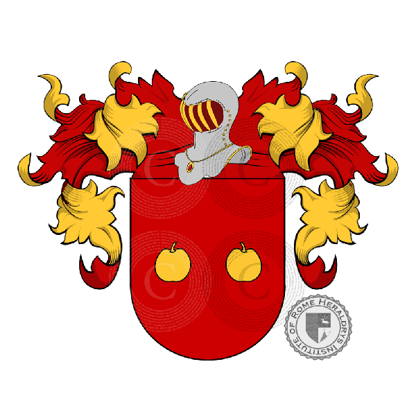 Coat of arms of family Calor