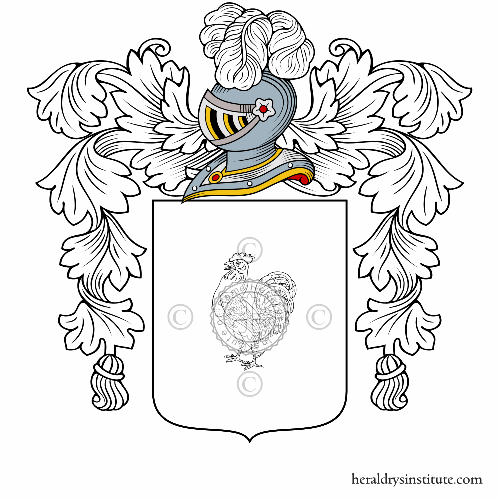 Coat of arms of family Pandolfi