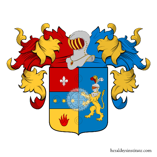 Escudo de la familia Pandolfi Alberici