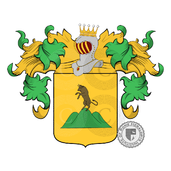 Coat of arms of family Carosi