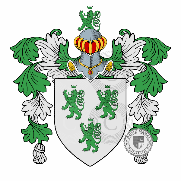 Coat of arms of family Noya