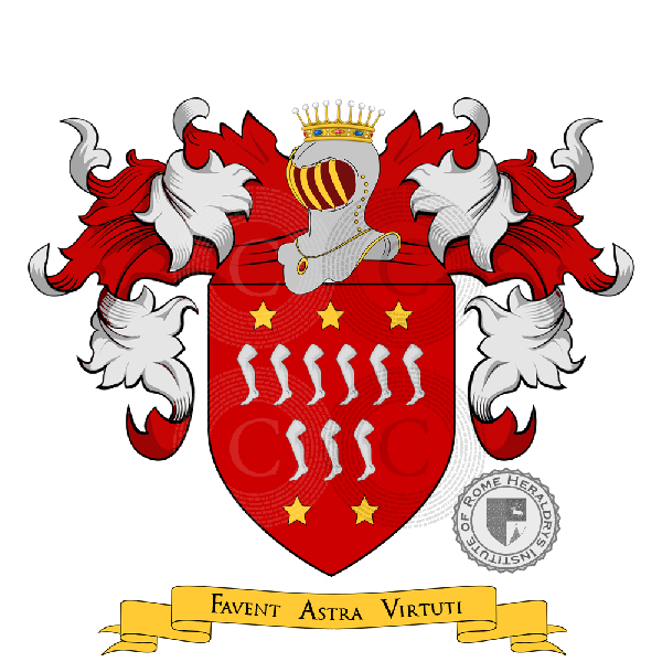 Coat of arms of family Gambarana