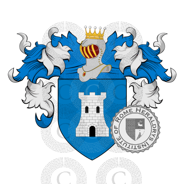 Wappen der Familie De la Porte