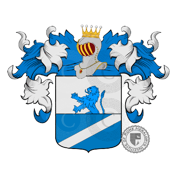 Coat of arms of family Pocchi