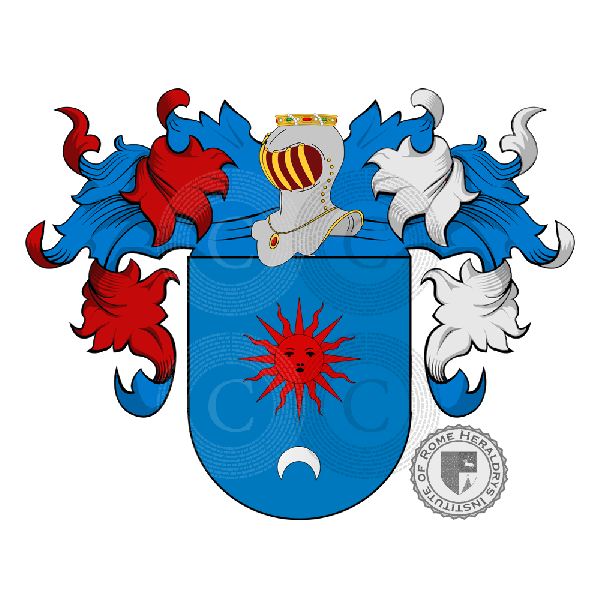 Coat of arms of family Barraca