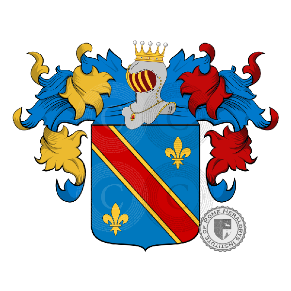 Coat of arms of family Guglielmi