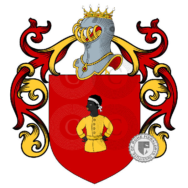 Coat of arms of family Zaguri