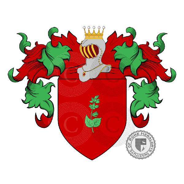 Coat of arms of family Salviano