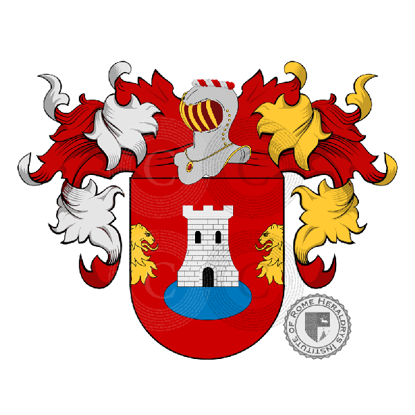 Coat of arms of family Torre