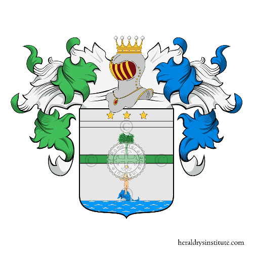 Coat of arms of family Cernitori