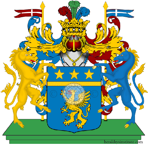 Coat of arms of family Trono