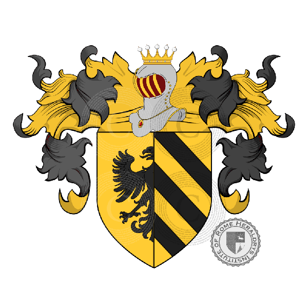 Coat of arms of family Tosso