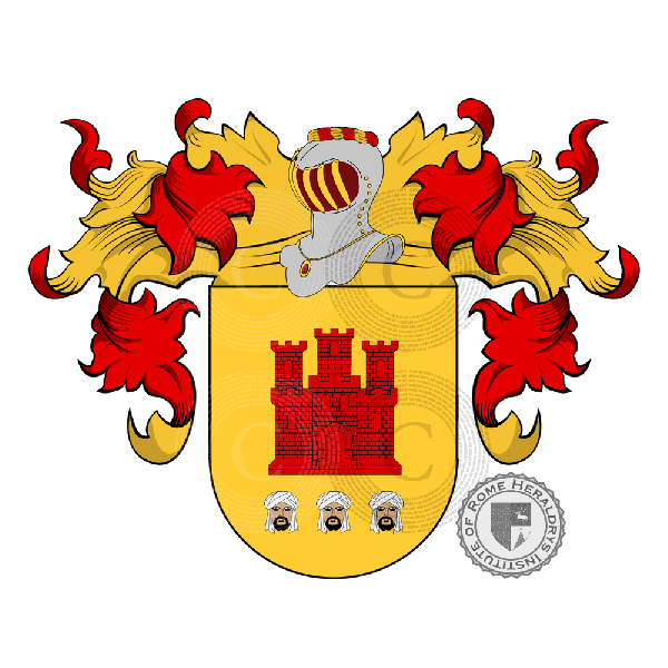 Coat of arms of family Barra