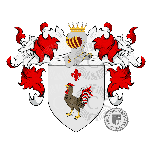 Coat of arms of family Salvucci