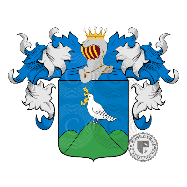 Coat of arms of family Lostorto