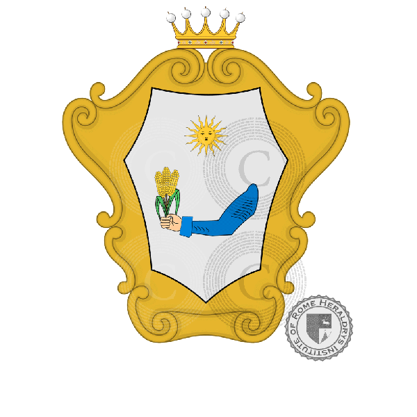 Coat of arms of family La Civita
