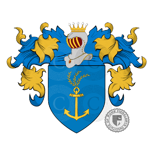Coat of arms of family Capel