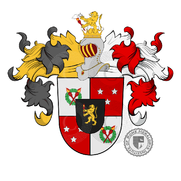 Wappen der Familie Rauner de Mühringen