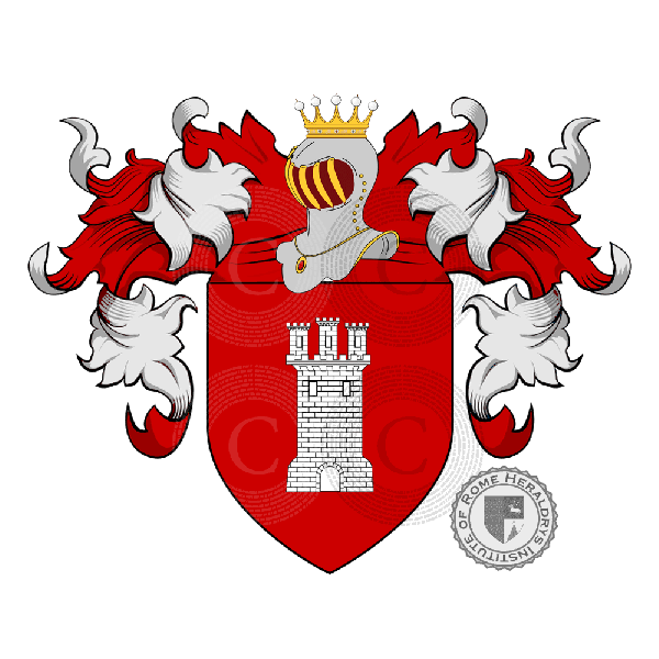 Wappen der Familie Castello