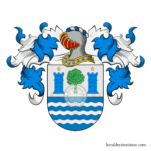 Coat of arms of family Zardo