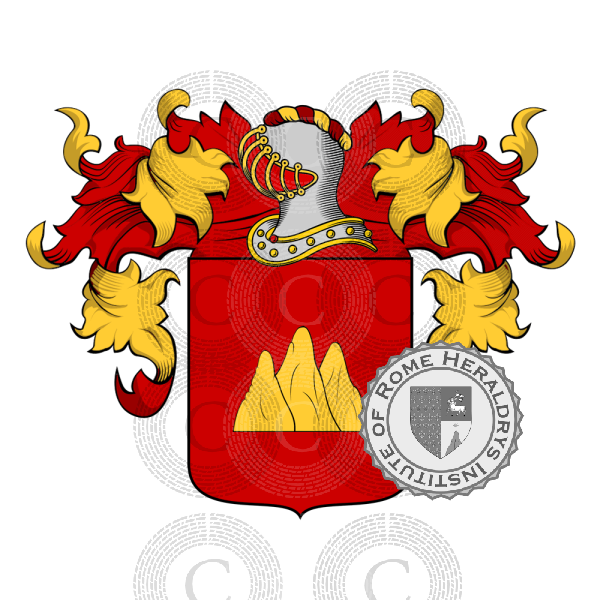 Coat of arms of family Perina