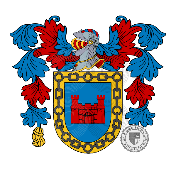 Coat of arms of family Zanca
