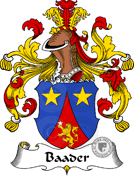Wappen der Familie Baader