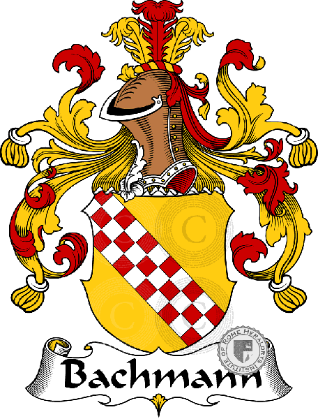Coat of arms of family Bachmann