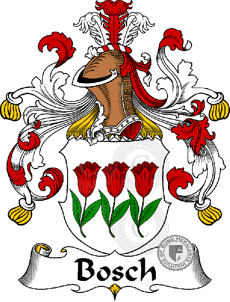 Coat of arms of family Bosch