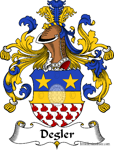 Coat of arms of family Degler