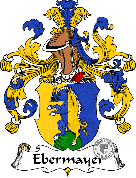 Coat of arms of family Ebermayer