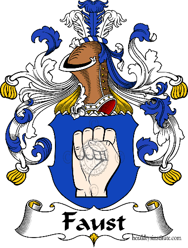 Coat of arms of family Faust