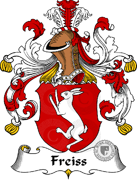 Coat of arms of family Freiss