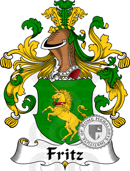 Escudo de la familia Fritz