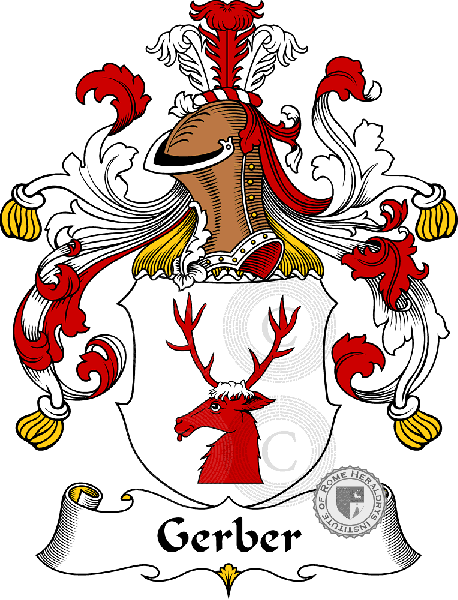 Coat of arms of family Gerber