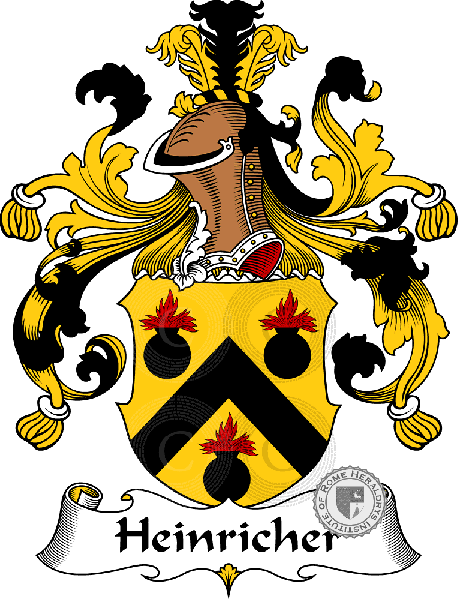 Coat of arms of family Heinricher