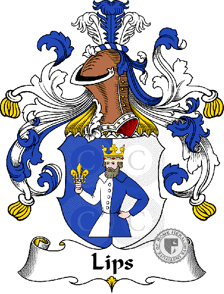 Coat of arms of family Lips