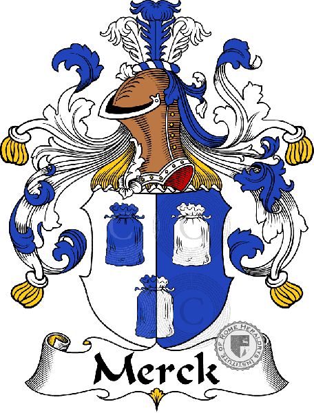 Wappen der Familie Merck