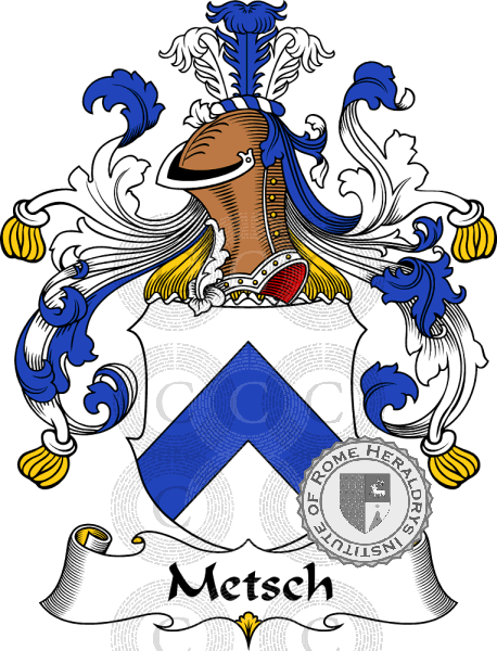 Wappen der Familie Metsch
