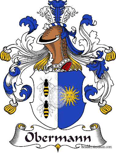 Coat of arms of family Obermann