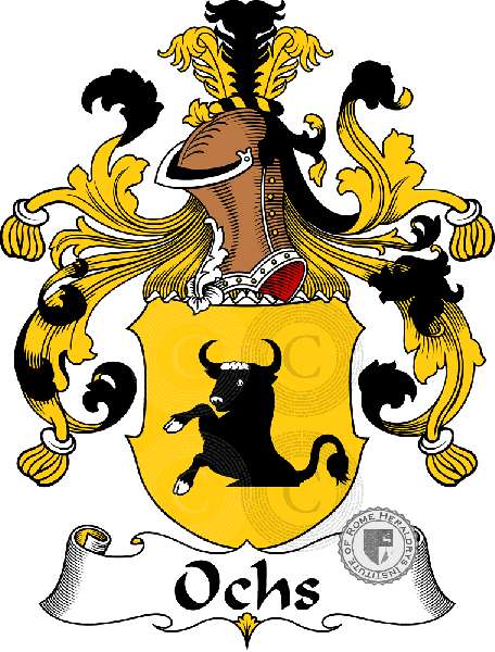 Coat of arms of family Ochs