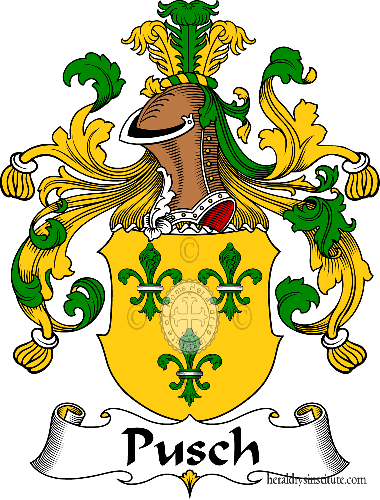 Wappen der Familie Pusch