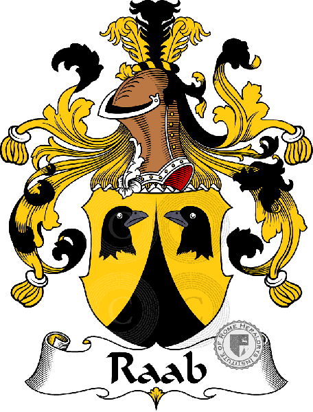 Coat of arms of family Raab
