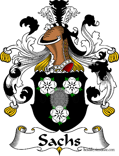 Coat of arms of family Sachs