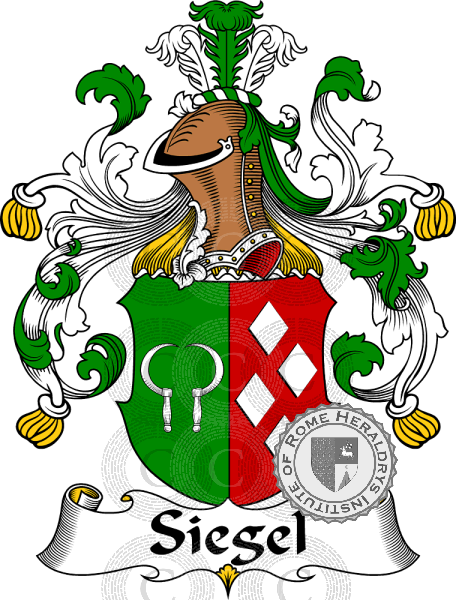 Coat of arms of family Siegel