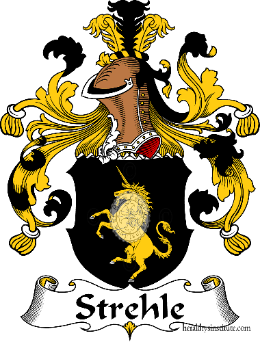 Wappen der Familie Strehle