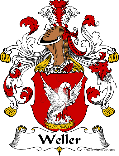Coat of arms of family Weller
